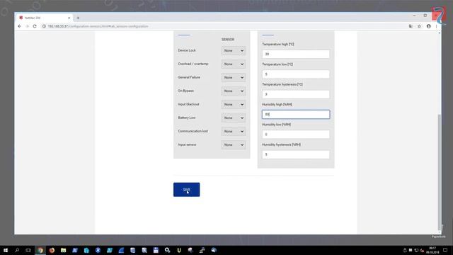 Anschluss und Aktivierung der externen Sensoren für Riello UPS USV-Anlagen mit Netman 204. смотреть онлайн