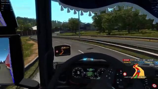 Viajando en el Scania con Gonza y el heredero [Euro Truck Simulator 2]!!! смотреть онлайн