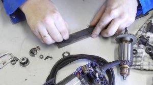 Ремонт электролобзика "Диолд" своими руками.