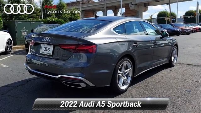 New 2022 Audi A5 Sportback S line Prestige, Vienna, VA 22A0765 смотреть онлайн