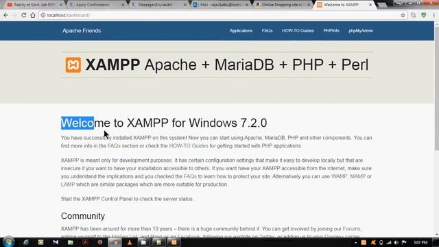 HOW to Run php Program using XAMPP server смотреть онлайн