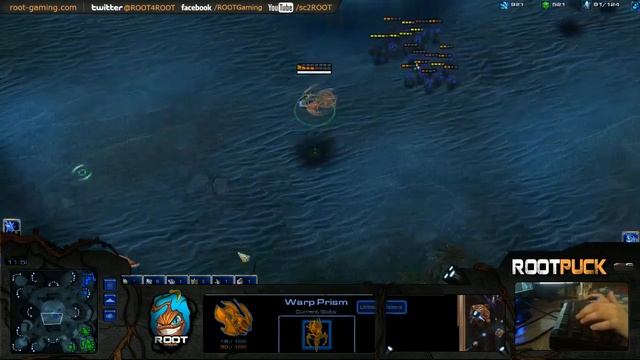 More Colossus Drop Harass from puCK - Starcraft 2 смотреть онлайн