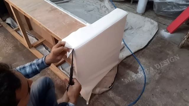 How To Build Leather Chesterfield Three Seater Sofa |How To Make Low Cost High Quality Sofa 2023