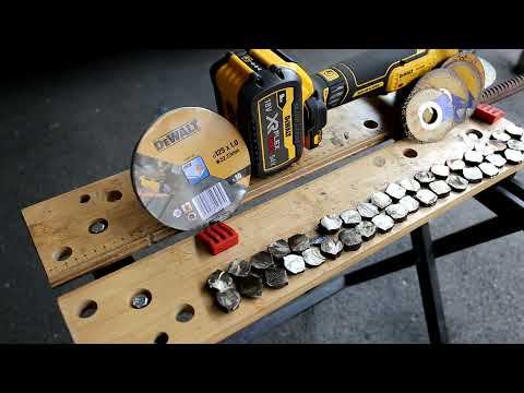 Тест аккумуляторной УШМ Dewalt DCG409