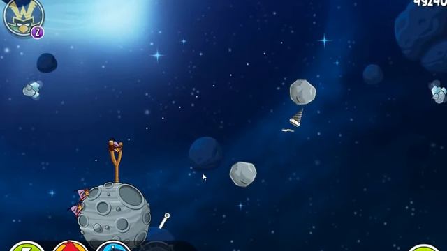 Angry Birds Space Beak Impact 8-4 3 stars смотреть онлайн