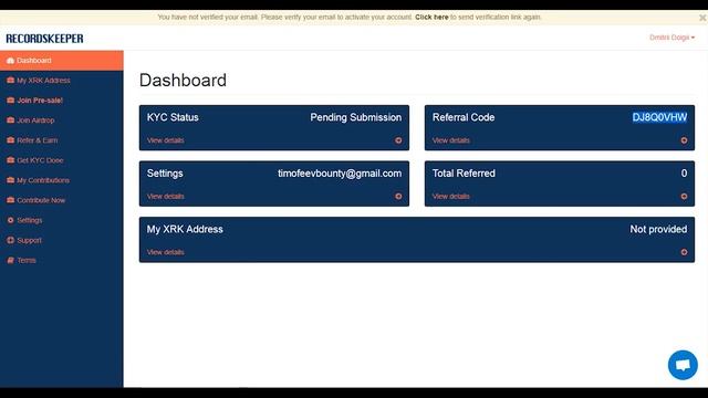RecordsKeeper обзор Dashboard смотреть онлайн