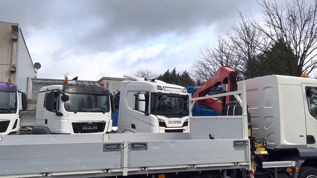 DAF LF45 220.12 Pritsche Mit Fassi F65 Ladekran