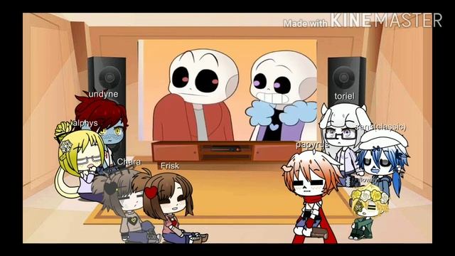 《Undertale reacts to memes》(Part ?) смотреть онлайн