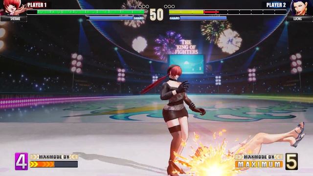 King of Fighters XV Shermie vs Luong PC MOD смотреть онлайн