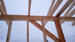 Верхняя обвязка каркасного дома. Каркас Profi.