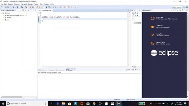 JavaFX and Eclipse (openjfx Setup) смотреть онлайн