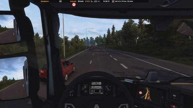 Euro Truck Simulator 2 - Precast Stairs from Örnskóldsvik to Talinn - Let's Play / Walkthrough (HD) смотреть онлайн