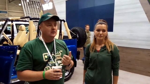 Настенька и Борода #1 УАЗ на Moscow Offroad Show 2017 смотреть онлайн