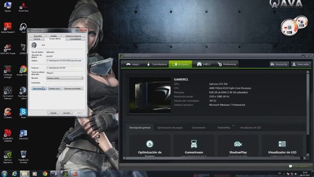 (A.v.A) Optimizar juego. смотреть онлайн