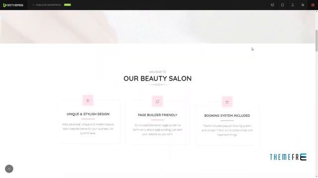 Parlour - Dedicated Beauty Salon WordPress Theme Roger Boghos смотреть онлайн