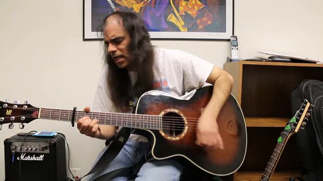 Sam Cooke - What A Wonderful World Acoustic Guitar Song Cover Lesson смотреть онлайн