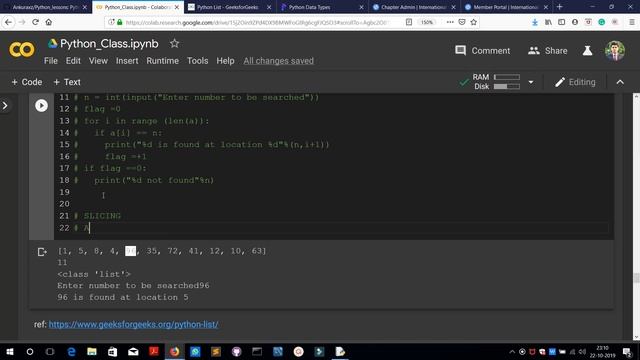 Python Class: 4A LIST PART1 смотреть онлайн