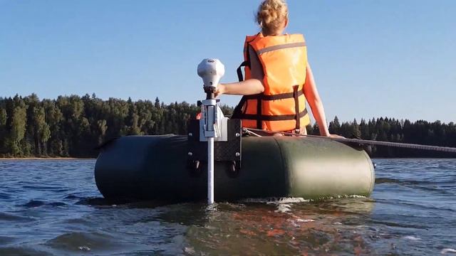 Электромотор для ПВХ лодки. Тест электромотора Watersnake