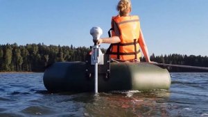 Электромотор для ПВХ лодки. Тест электромотора Watersnake
