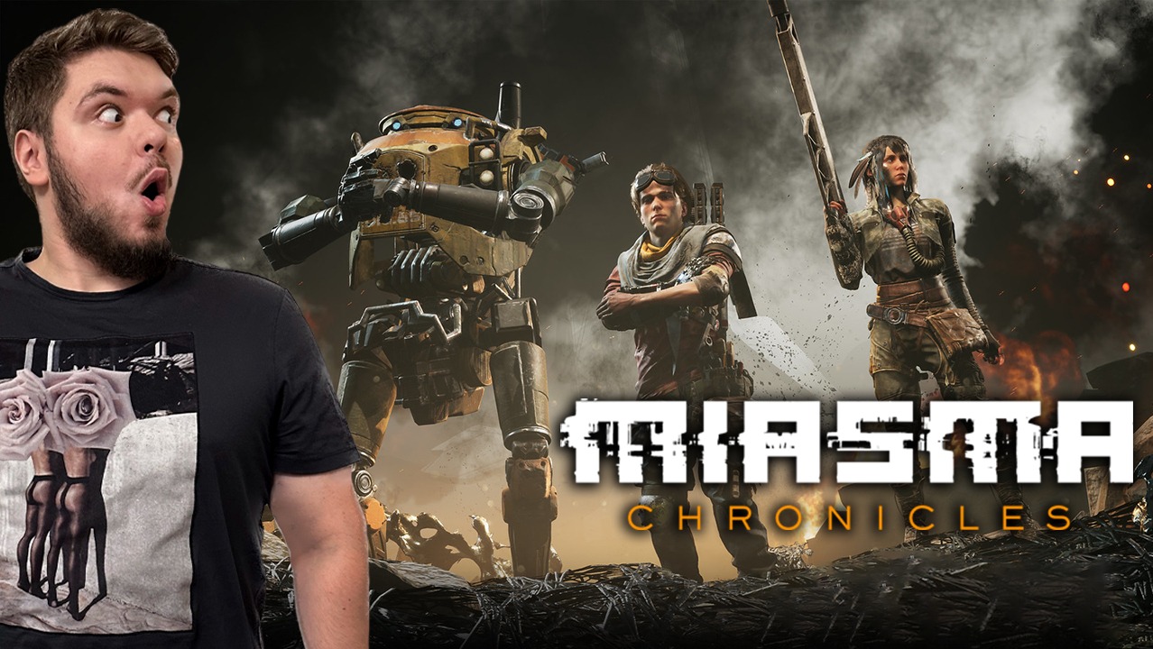 Miasma Chronicles Стрим#1 Путешествуем с НЯНЬКОЙ-РОБОТОМ