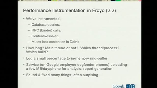 Google I/O 2010 - Writing zippy Android apps смотреть онлайн