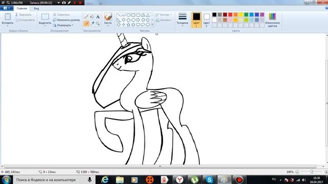 Рисовашки / Рисую россию в виде пони смотреть онлайн