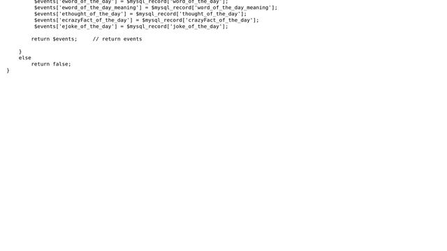 Code Review: Return JSON array through PHP смотреть онлайн