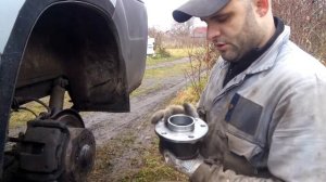 Замена заднего ступичного подшибника "Peogeot Boxer 3 2008г." ЧАСТЬ 1