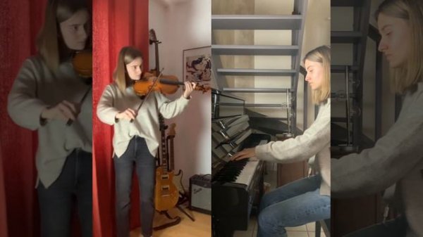 Je te laisserai des mots - Patrick Watson (piano and violin cover)