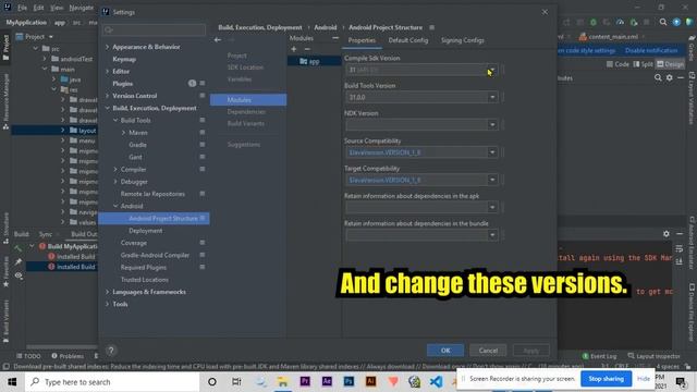 [Method #1] Fix ERROR "Installed Build Tools revision 31.0.0 is corrupted" in IntelliJ IDEA смотреть онлайн