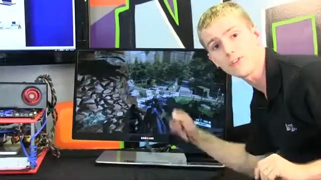 Samsung SA950 27 3D LCD Monitor Demonstration and Product Tour NCIX Tech Tips смотреть онлайн