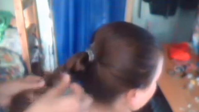 Прическа "цветок" смотреть онлайн