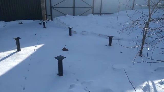 3. Свайно винтовой фундамент для бани. Февраль 2019 смотреть онлайн