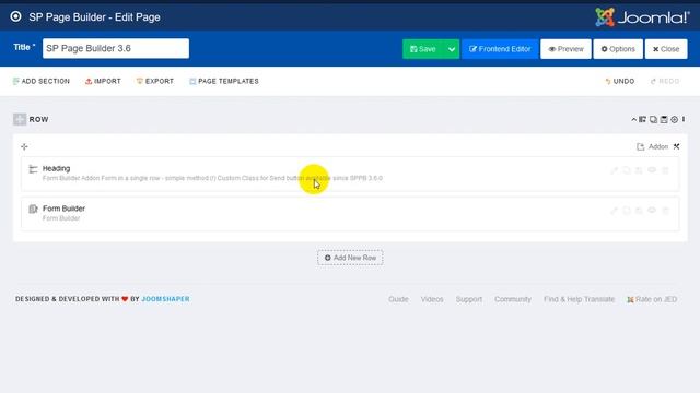Form in a single row (trick) - SP Page Builder Pro смотреть онлайн