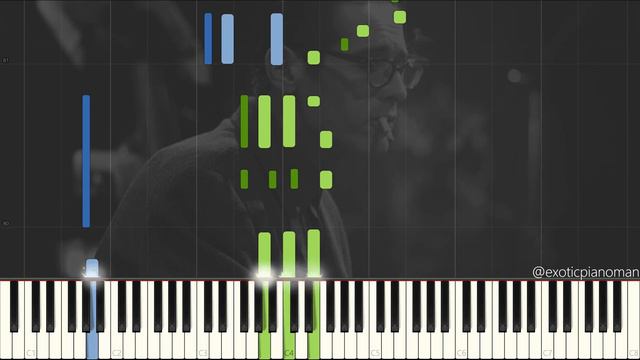 Bill Evans - Turn Out The Stars (Solo Jazz Piano Synthesia) смотреть онлайн