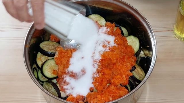 Обалденная Заготовка Баклажанов с Болгарским Перцем на Зиму! Самый Простой и Вкусный рецепт! смотреть онлайн