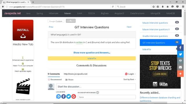 What language(s) is used in Git?
| javapedia.net смотреть онлайн