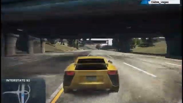 NFS Most Wanted. Lexus LFA 353 км/ч смотреть онлайн