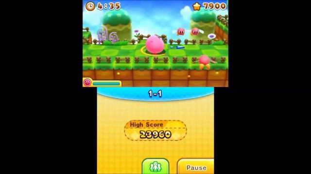 Kirby's Blowout Blast Playthrough Part 1 смотреть онлайн