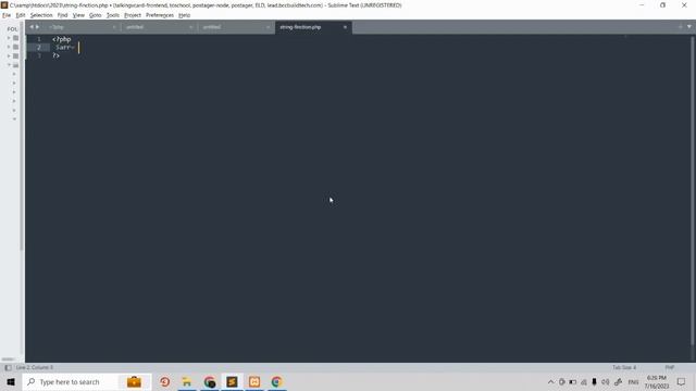 Implode & Explode PHP String Function смотреть онлайн