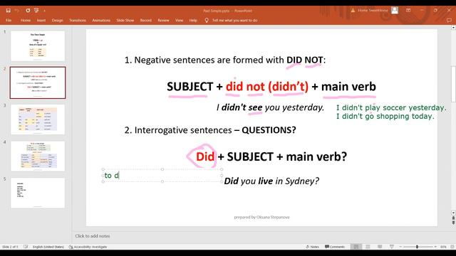 English Grammar _ Past Simple for beginners смотреть онлайн