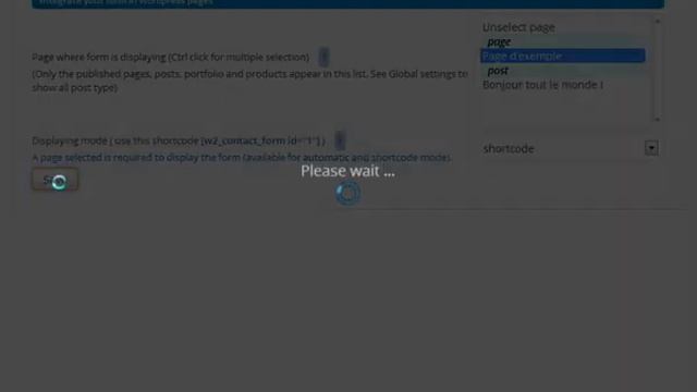 w2 ajax contat form wordpress 2.0 : form integration смотреть онлайн