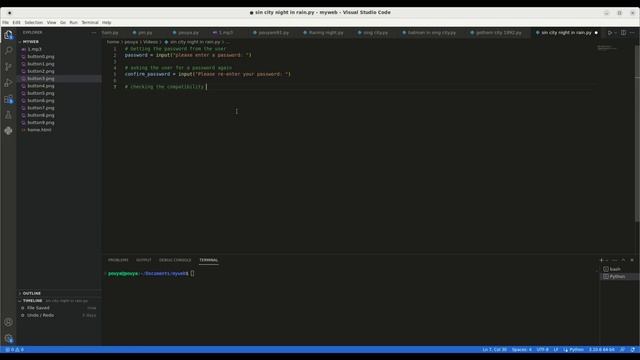 How To Making A Password Porogram In Python In Visual Studio? смотреть онлайн