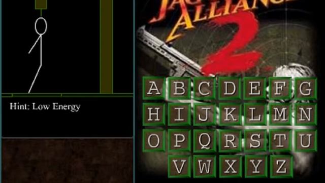 Jagged Alliance 2 : Hang Man (Flash game ????) смотреть онлайн