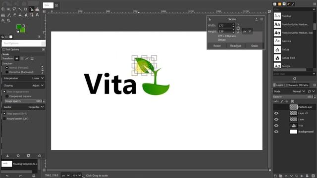 Company logo Design In Gimp Tutorial 2.10 смотреть онлайн