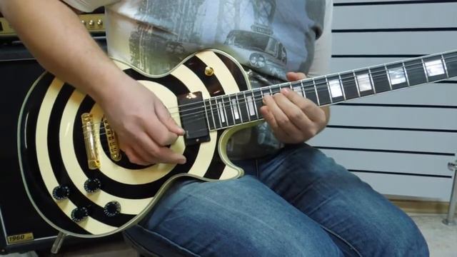 Gibson Les Paul Custom shop Zakk Wylde model смотреть онлайн