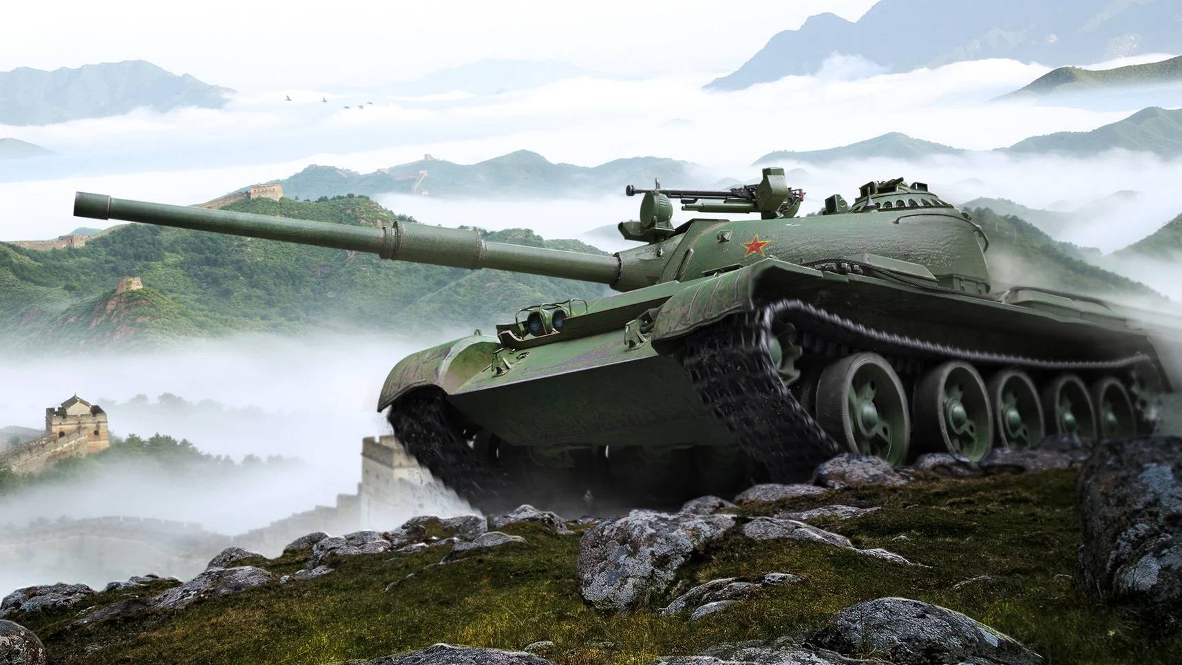 Мир танков, качаю китайский тяж 8-го уровня!