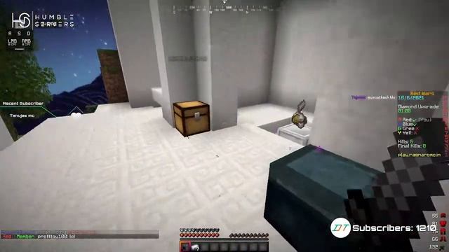 ? Bedwars with Subscribers | ? RAGNAROK ? Minecraft LIVE #36 | DTECH смотреть онлайн