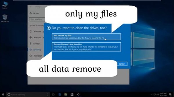 How to reset or hard reset windows 10/11 | Как сделать полную очистку Windows 10/11 или хард ресет