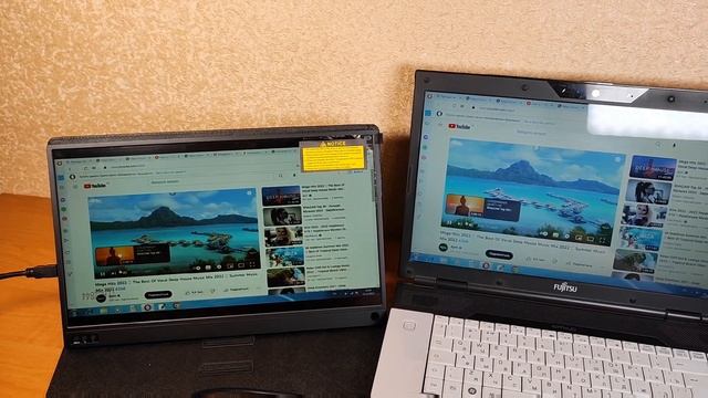 Сенсорный портативный монитор ZEUSLAP, 15.6", FullHD, 60Hz, батарея 6000 mAh. смотреть онлайн